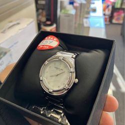 Kenneth Cole New York Classic Mother-of-Pearl Stainless Steel Watch KC(contact info removed)1