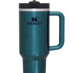 BRAND NEW IN BOX W/TAG STANLEY 40 OZ BALSAM GLOW BLUE METALLIC QUENCHER TUMBLER CUP