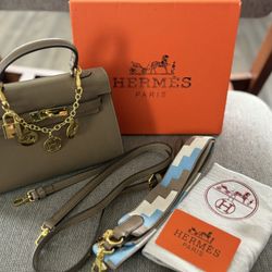 Etoupe Epsom Mini Kelly Women Purse