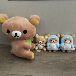 Rilakkuma Plushies
