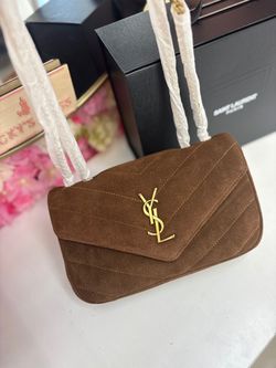 Ysl suede bag