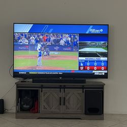 Laziza TV Stand and 75” Sony Smart TV