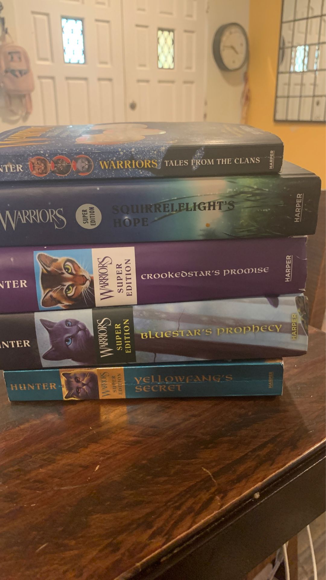 Warrior books set