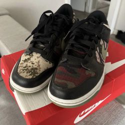 Nike dunks low "Crazy camo"