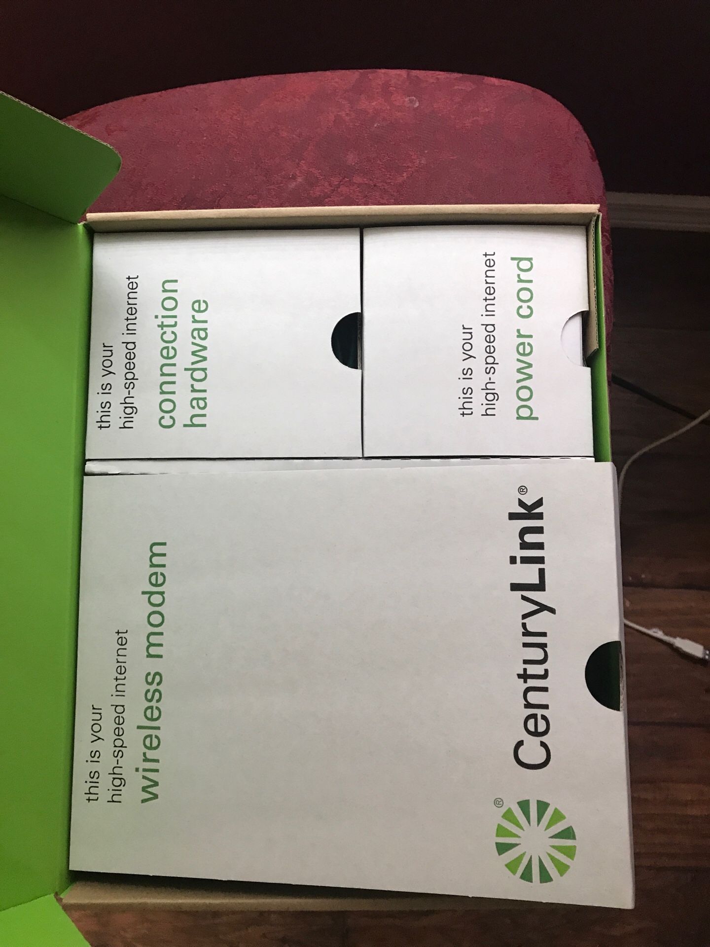 CenturyLink modem and wireless router for High speed DSL C2000T