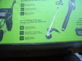 Greenworks Pro 80V set