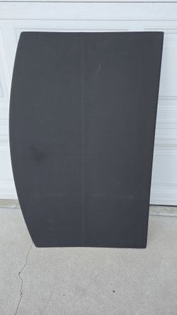 Tesla Model S 2012-2021 PARCEL SHELF REAR - BLACK - 1008958-00-F