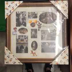 Disneyland 50th Anniversary Photo Collage Frame