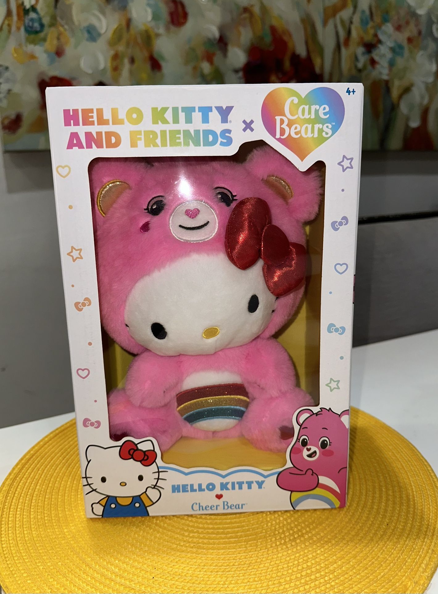 Care Bears x Hello Kitty Plushie in Box