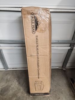 Eagle Peak 8x6 Portable Walk-In Greenhouse Tent Garden Plant Greenhouse Kit