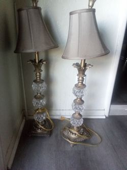 Vintage lamps decor