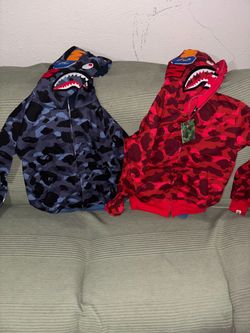 Bape zip up hoodies