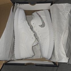 BRAND NEW JORDAN 1 LOW WITH RHINESTONED