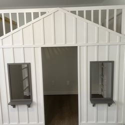 Pottery Barn Farmhouse Full Loft Bed