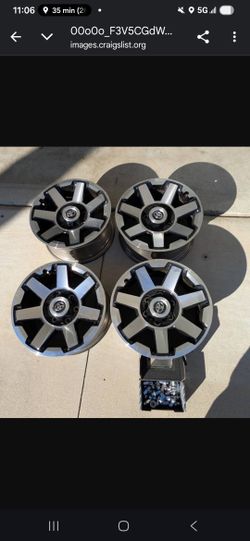 2020 TOYOTA 4RUNNER TRAIL EDITION WHEELS (4) 
