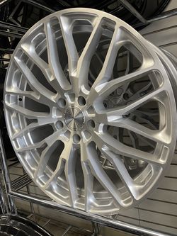 20" Luxury Silver  Wheels - 5x120 F  : luxury silver car wheels, 20 inch 5x120, silver