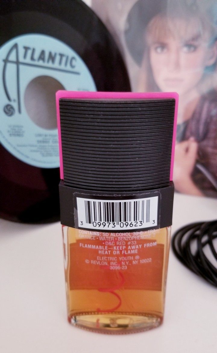 Debbie Gibson Vintage 1980s Electric Youth Rare Perfume Cologne