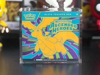 Pokemon Ascended Heroes Elite Trainer Box + Acrylic Case