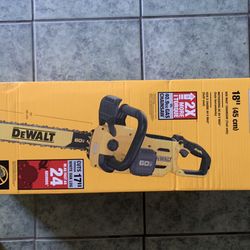Dewalt Flexvolts 18 Inch Chainsaw 