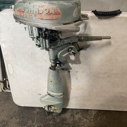 Johnson Sea Horse outboard engine Vintage