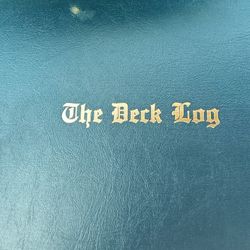 Ships Boat Log Book Paid 75 Atmarina Come 50