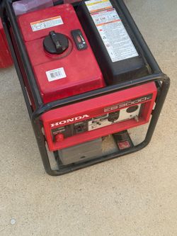 Honda 3000 generator