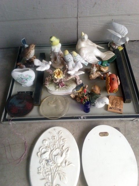 Vintage Bird Figurines