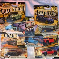 Hot Wheels Car Culture Road Trip 5-Car Set