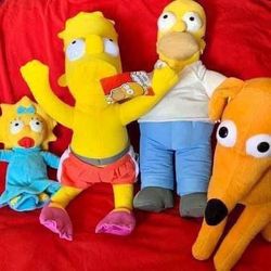 The Simpsons Plush Dolls (4)