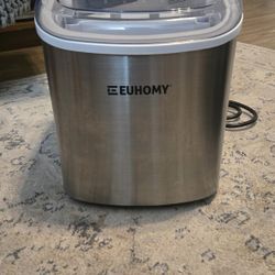 EUHOMY ICE MAKER  Stainless Steel 