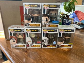 Funko Pop Mad Max Fury Road Set of 6
