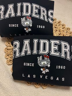 Raiders Crewneck Hello kitty
