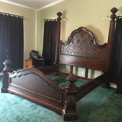 Custom Made California King Size Bed 