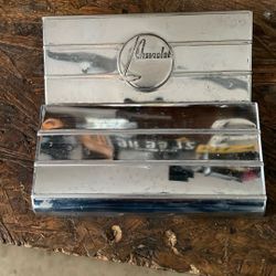 1938 Chevy Delete Radio Plate