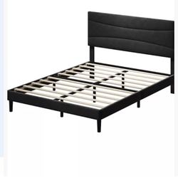 Queen platform bed New