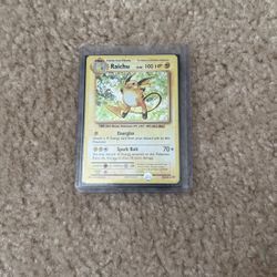 First Edition Raichu