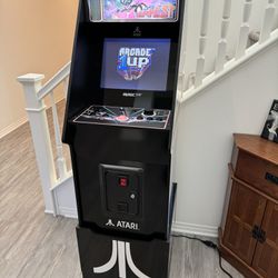 Arcade 1Up Tempest Lots of upgrades. Excellent Condition. Real 25cent coin door.