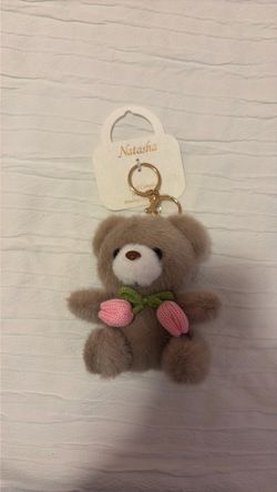 CUTE keychain with tulips 🌷
