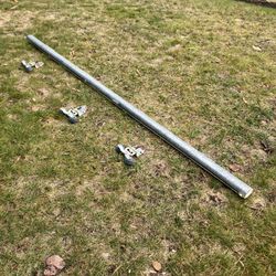 Galvanized Barn Door Track & Howe