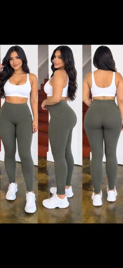 Blk,brw,olive  & navy leggin