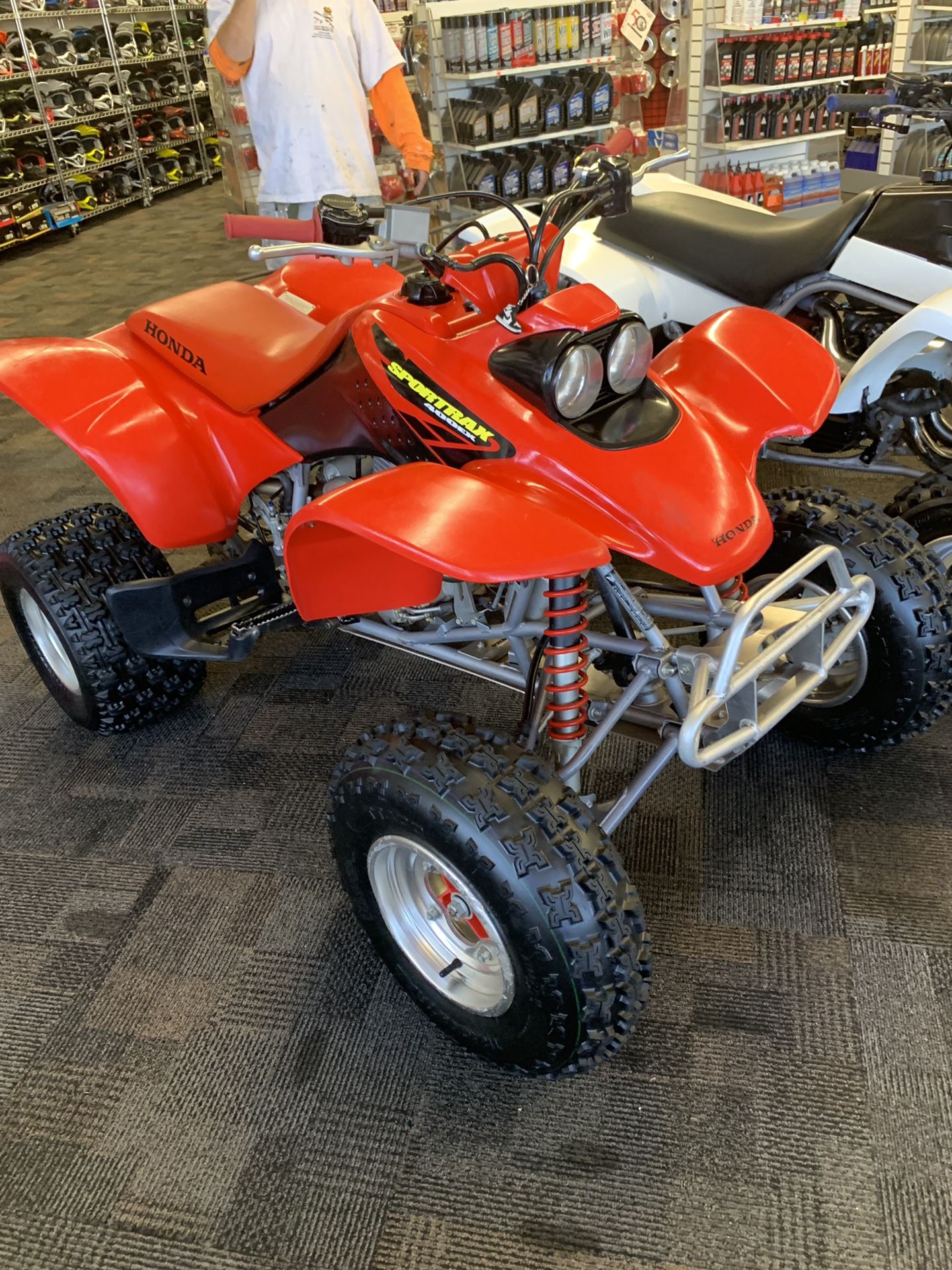 2002 Honda 400 ex shop warranties for six months fresh fluid changes