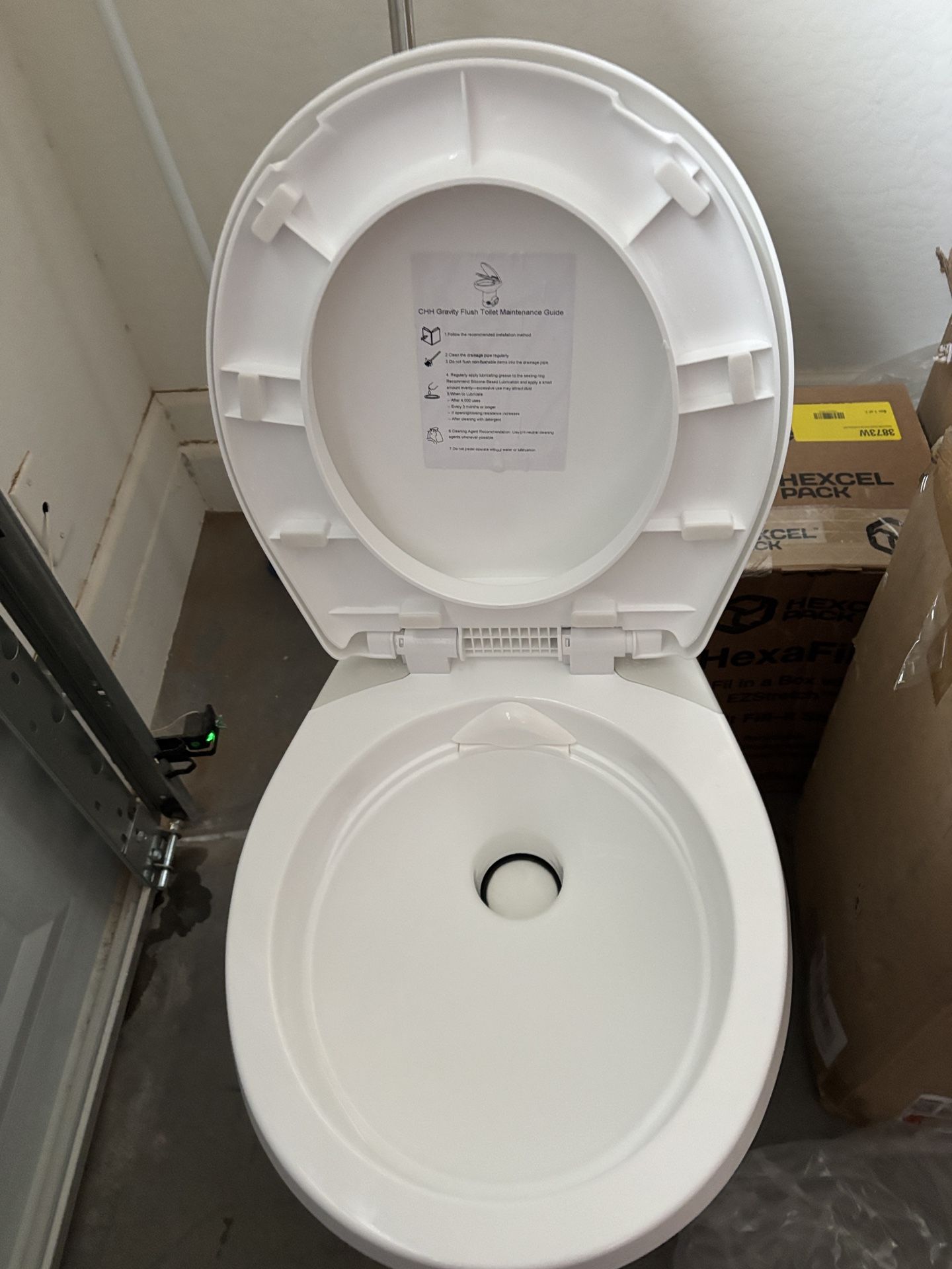 Chh Gravity Flush Pedal RV Camper Toilet Brand New