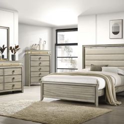 5 Pc Queen Bedroom Set Mattress Sold Separately