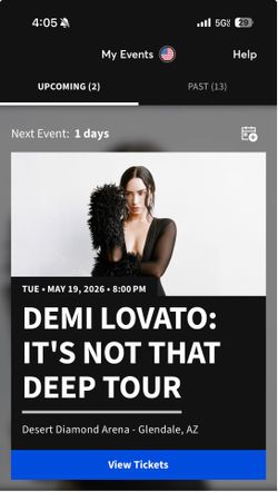 Demi Lovato Tickets