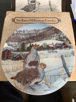 Edwin M. Knowles China Co. Collector Plate