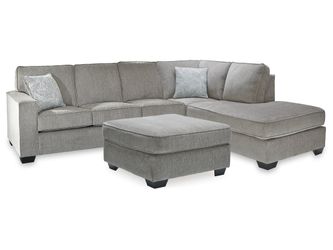 Altari Alloy 2-Piece Sleeper Sectional and Ottoman (Online Special Price)