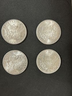 3(1900) And 1(1901) O Morgan Dollar Good Condition $65 Each