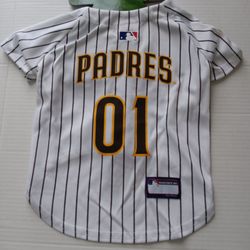 San Diego Padres MLB Dog Jersey Size M