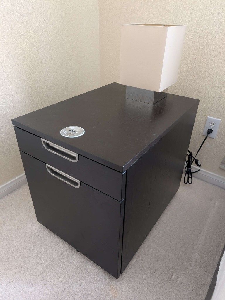 IKEA Galant Locking And Rolling File Drawer, Night Stand, Security Cabinet
