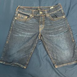 True religion shorts 33